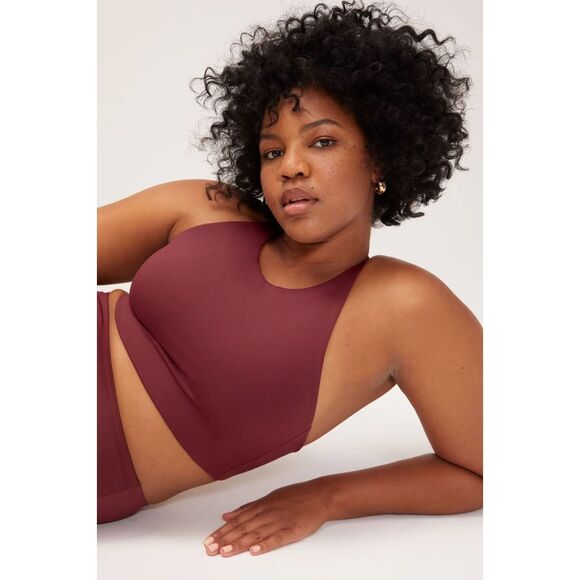 ✨Girlfriend Collective Dylan Crop Tank Sz Small Bra✨ - Picture 3 of 7